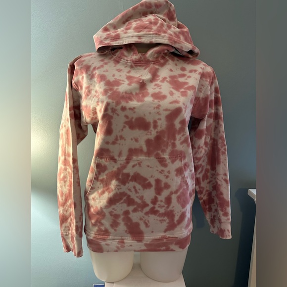 Lululemon Athletica All Yours size 6 Pink Tie-Dye Hoodie - Picture 2 of 8